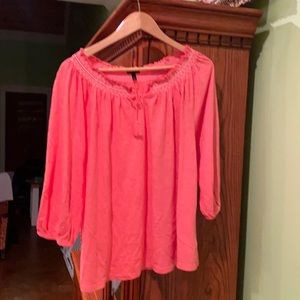 Talbots coral top